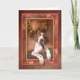 Tyska Shorthair Pointer-julkort Helgkort