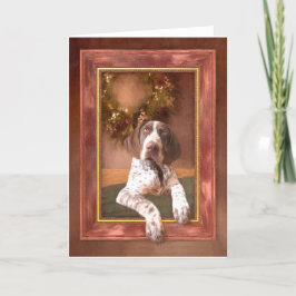 Tyska Shorthair Pointer-julkort Helgkort