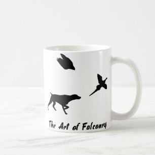 Tyska Shorthair Pointer och Falconry Mugg