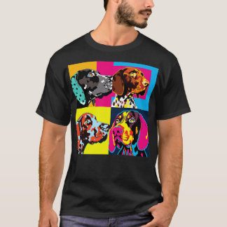 Tyska Shorthar Pointer Art Hund älskare-gåvor T Shirt