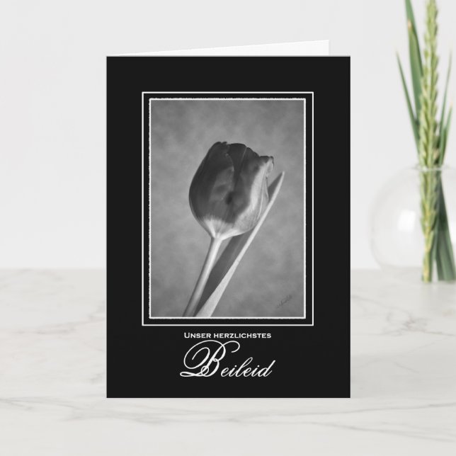 Tyska sjukförsäkringskortet Tulip Kort (Framsida)