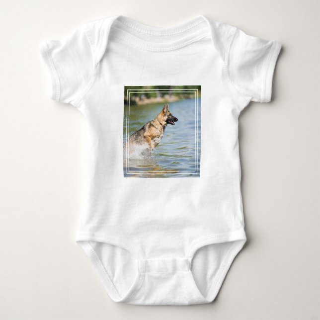 Tyska skvallerblad i Vatten T Shirt (Framsida)