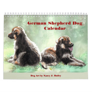 Tyska skvallerkalendern för Hund Kalender