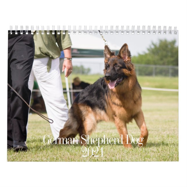 Tyska skvallerkalendern för Hund Kalender (Omslag)