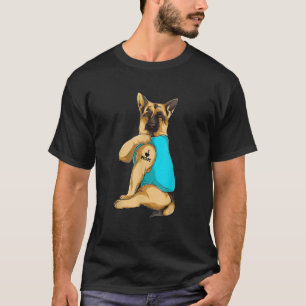 Tyska skvallerskläder i Kärlek Mamma, Hund Mamma T Shirt