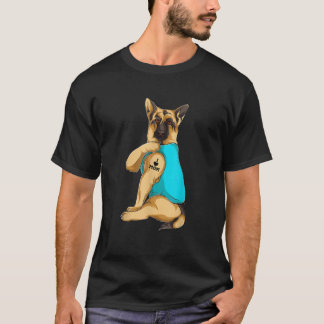 Tyska skvallerskläder i Kärlek Mamma, Hund Mamma  T Shirt