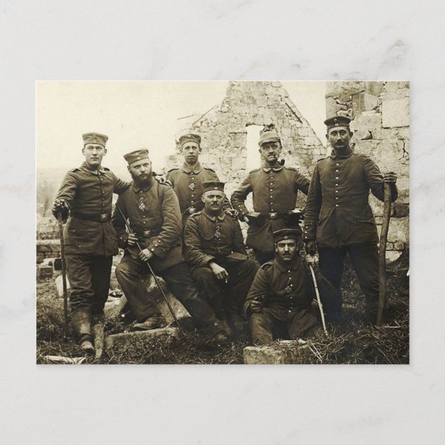 Tyska soldiers vykort (Framsida)