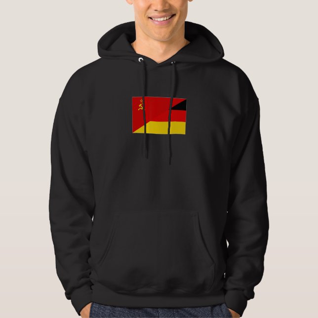 Tyska sovjetiska Tysklanda Sovjetunionen tyska UDS Hoodie (Framsida)