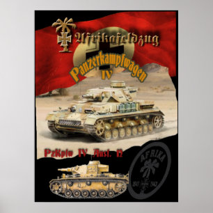 Tyska tanker poster