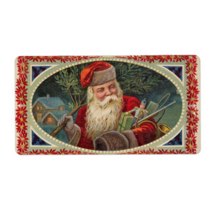 Tyska tomtetiketter fraktsedel