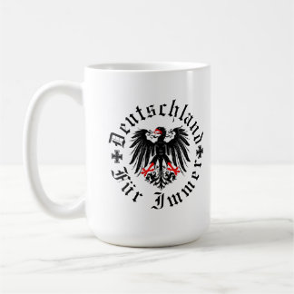 Tyska/tyska marken Forever/eagle/järn kor Kaffemugg