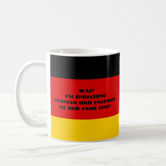 Tyska und Englisch Kaffemugg (Vänster)