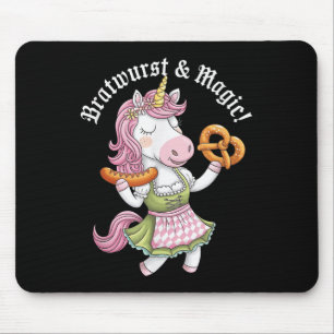 Tyska Unicorn Drindl Bratwurst Magic Funny Kids _ Musmatta