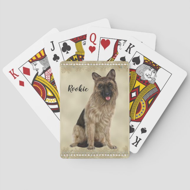 Tyska uppsamlingskort casinokort (Baksidan)