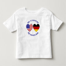 Tyska USA flagga Hearts Land Heritage