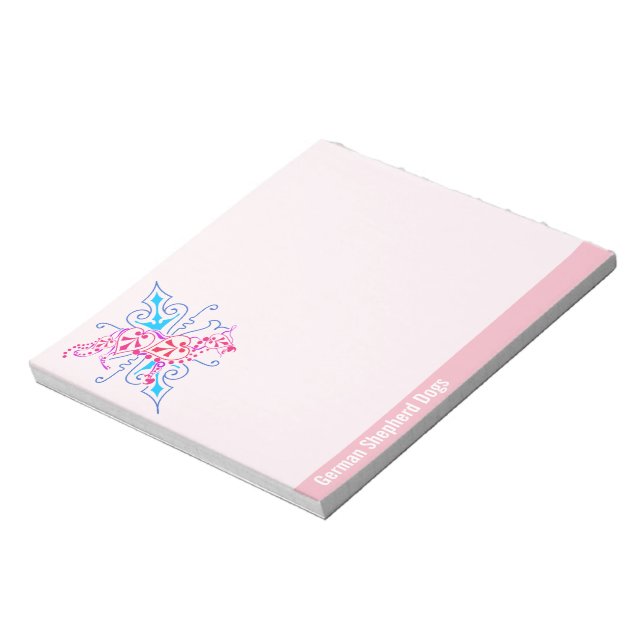 Tyska vallhundar anteckningsblock (Roterad)