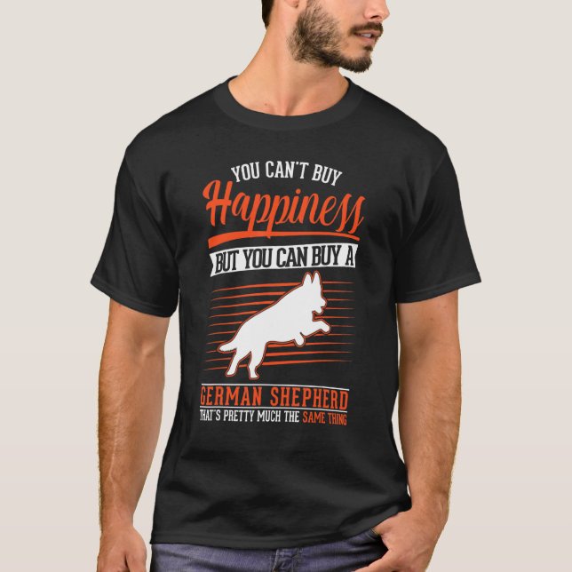 Tyska vallhundens glädje t shirt (Framsida)