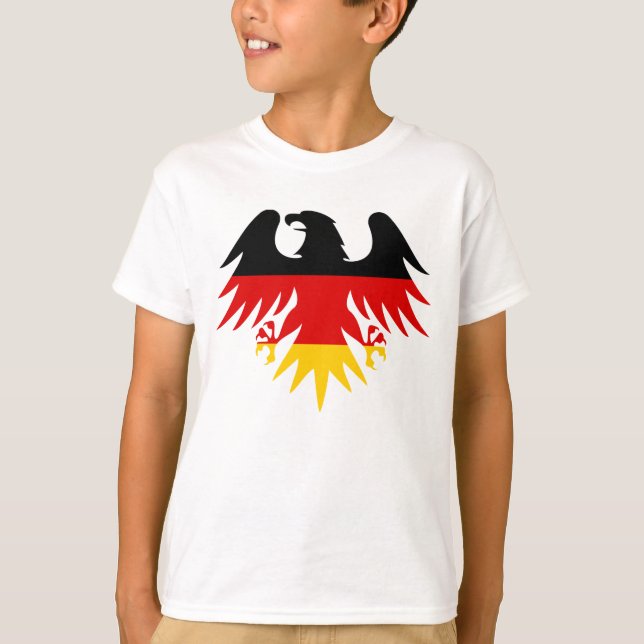 Tyska Vapenskölden Eagle T-shirt (Framsida)