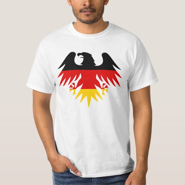 Tyska Vapenskölden Eagle T Shirt (Framsida)