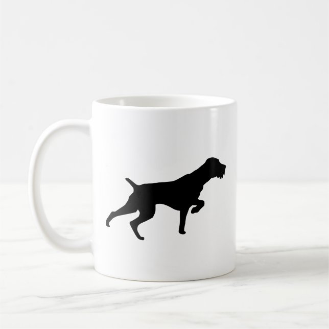 Tyska Wirehsted Pointer Coffee Mugg (Vänster)