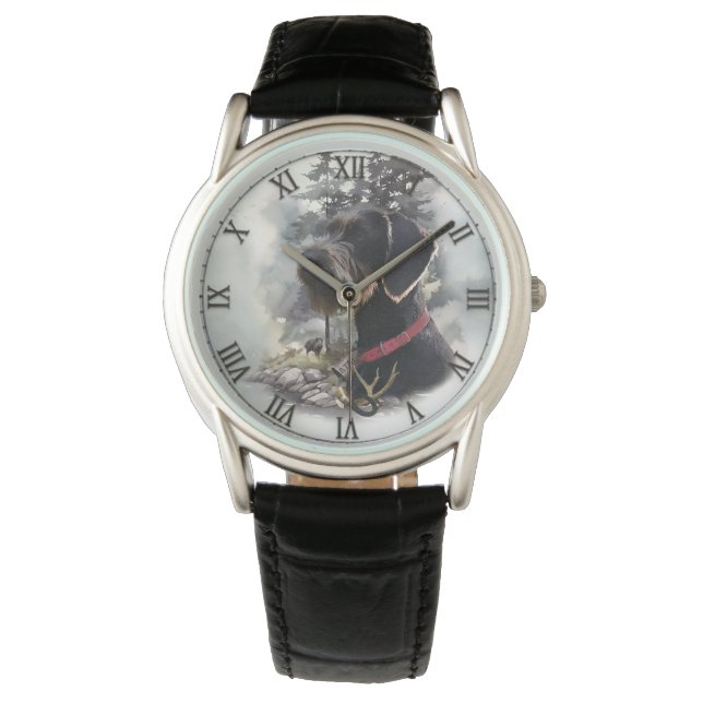 Tyska Wirehved Pointer, GWP Armbandsur (Framsida)