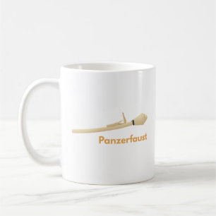 Tyska WW2-vapen mot tank mot panzerfaust Kaffemugg
