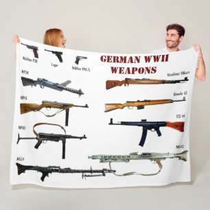TYSKA WWII-VAPEN FLEECEFILT