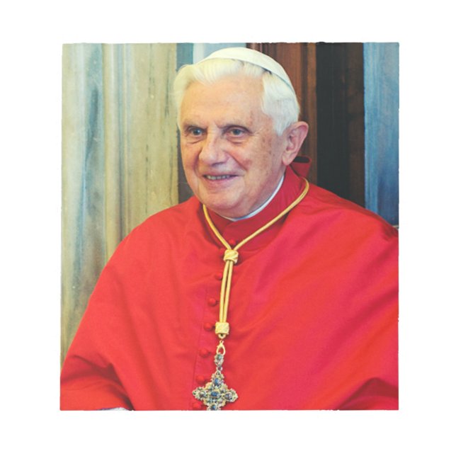 Tyske påven Benedictus Anteckningsblock (Framsida)