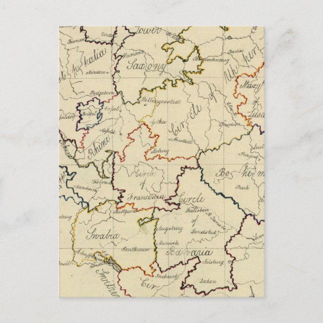 Tyskland 11 vykort (Framsida)