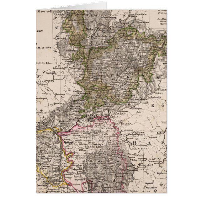 Tyskland 12 hälsningskort (Framsidan)