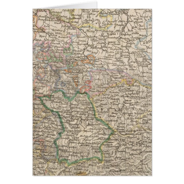 Tyskland 14 hälsningskort (Framsidan)