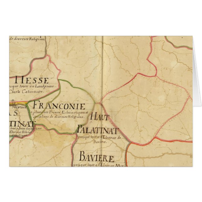 Tyskland 16 hälsningskort (Framsidan Horizontal)