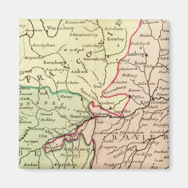 Tyskland 19 magnet (Framsidan)