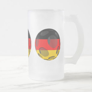 Tyskland #1 frostat ölglas