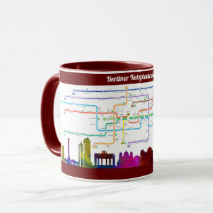 " Tyskland: 2021/heute BERLIN - U/S-Bahn Tasse Mugg