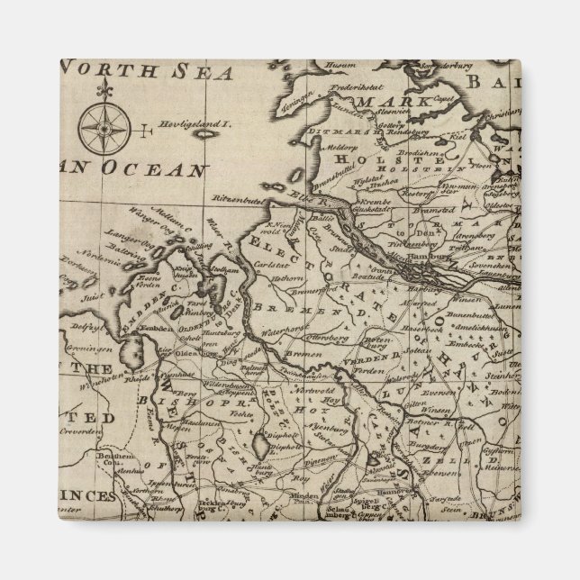 Tyskland 21 magnet (Framsidan)