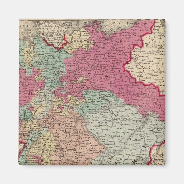 Tyskland 23 magnet (Framsidan)