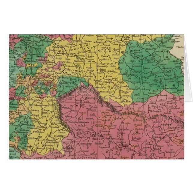 Tyskland 29 hälsningskort (Framsidan Horizontal)