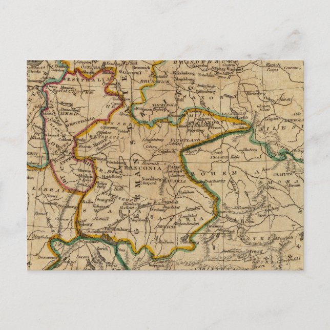 Tyskland 29 vykort (Framsida)