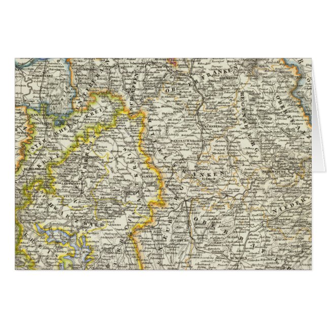 TYSKLAND 4 HÄLSNINGSKORT (Framsidan Horizontal)