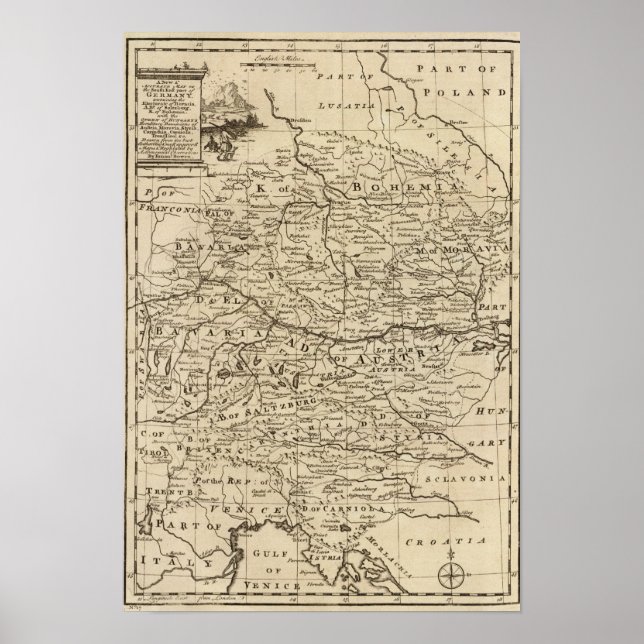 TYSKLAND 4 POSTER (Framsidan)