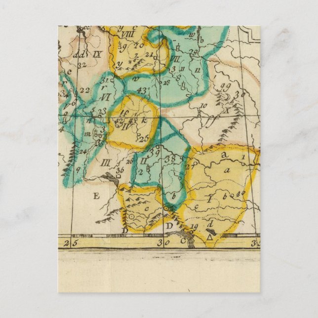 TYSKLAND 4 VYKORT (Framsida)