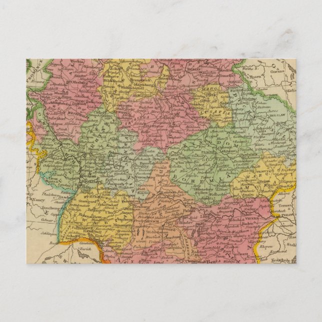 TYSKLAND 8 VYKORT (Framsida)