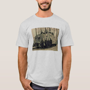 Tyskland A7V Panzer Tee Shirt