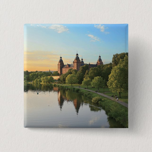Tyskland, Aschaffenburg, Slott Knapp (Framsida)