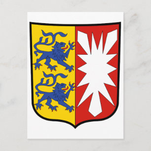 Tyskland av arm Schleswig-Holstein-Officiellen jac Vykort
