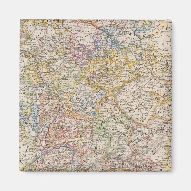 Tyskland av Rudolf von Habsburg Magnet (Framsidan)