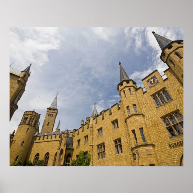 Tyskland, Baden-Wurttemberg, Hechingen (område) Poster (Framsidan)