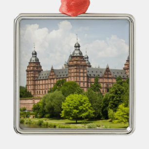 Tyskland, Bayern, Bayern, Aschaffenburg. Slott Julgransprydnad Metall
