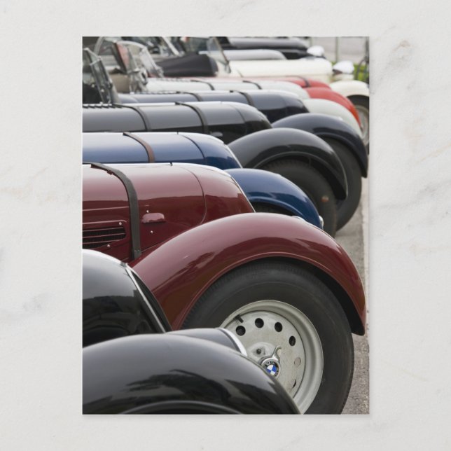 Tyskland, Bayern-Bayern, München. BMW Welt Car Vykort (Framsida)